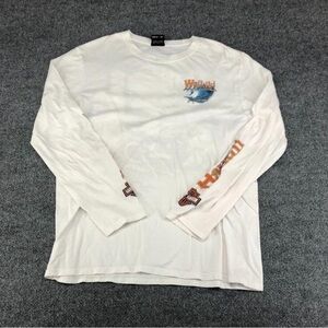 Harley-Davidson White Long Sleeve Graphic Tee